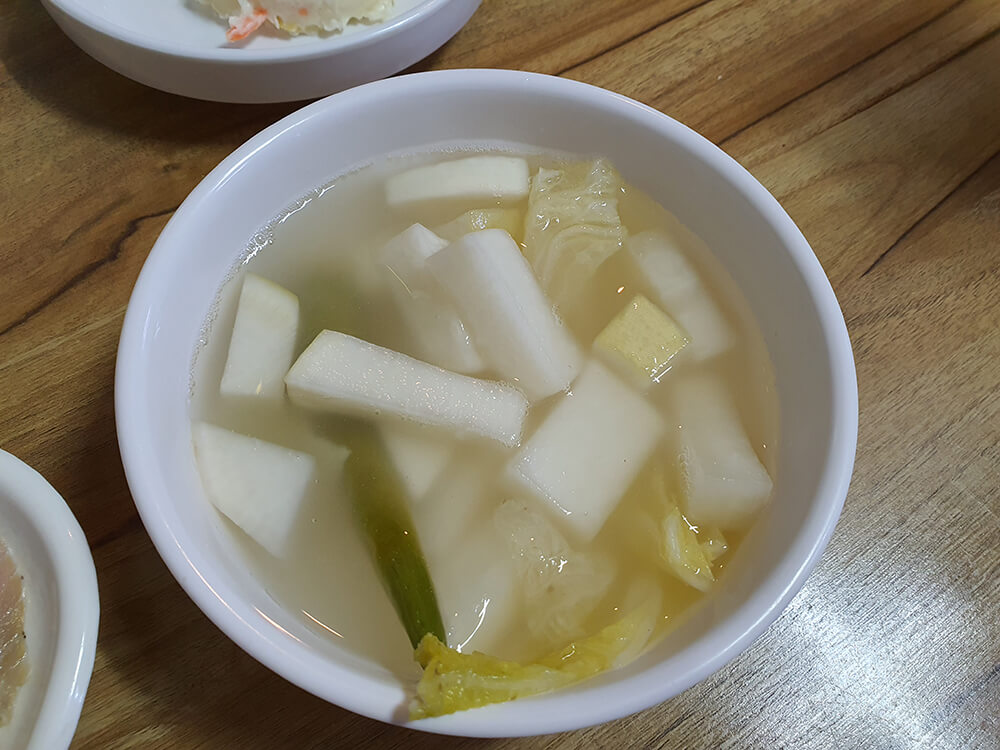 성남 마산 아구찜 반찬4