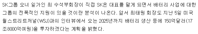 SK 최태원 회장