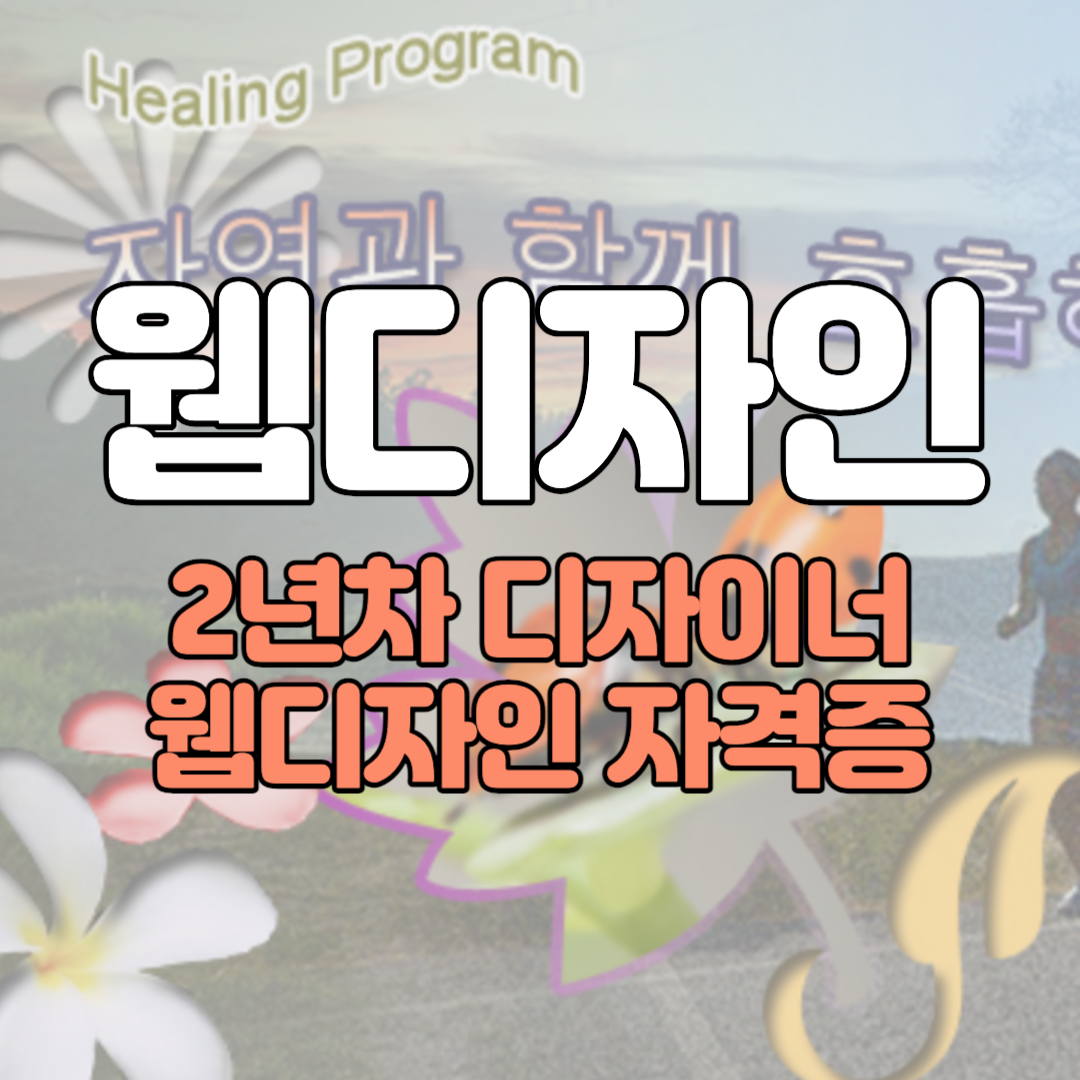  웹디자인 자격증 필요할까? | 자격증 종류, 웹디자이너 후기