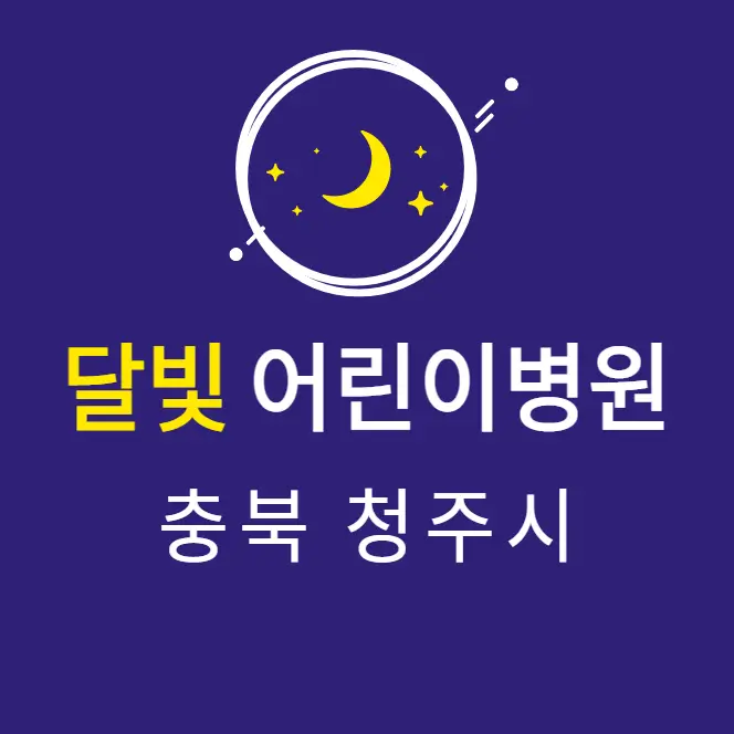  청주 달빛어린이병원 1곳 | 심야간 공휴일 주말 토일요일 진료 소아과
