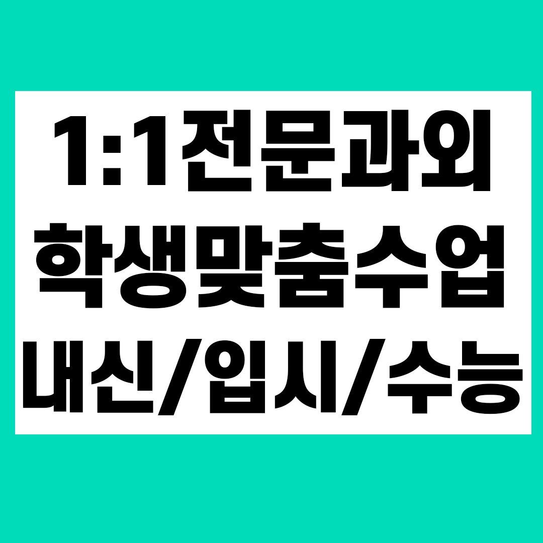  여수 종화동 고등 영어과외 수학 수정동 중학생과외 국어 초등 일대일