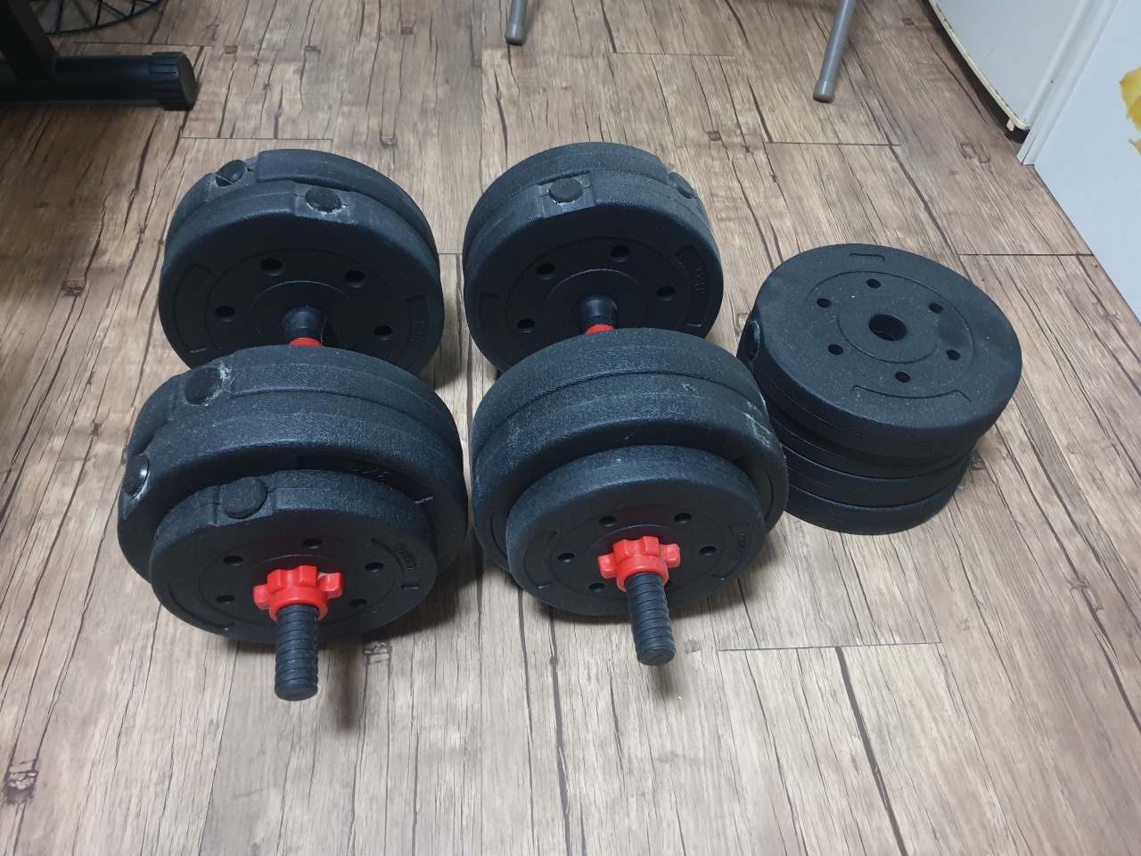  원룸에서 운동을? 접이식벤치 & 25kg덤벨 사용후기