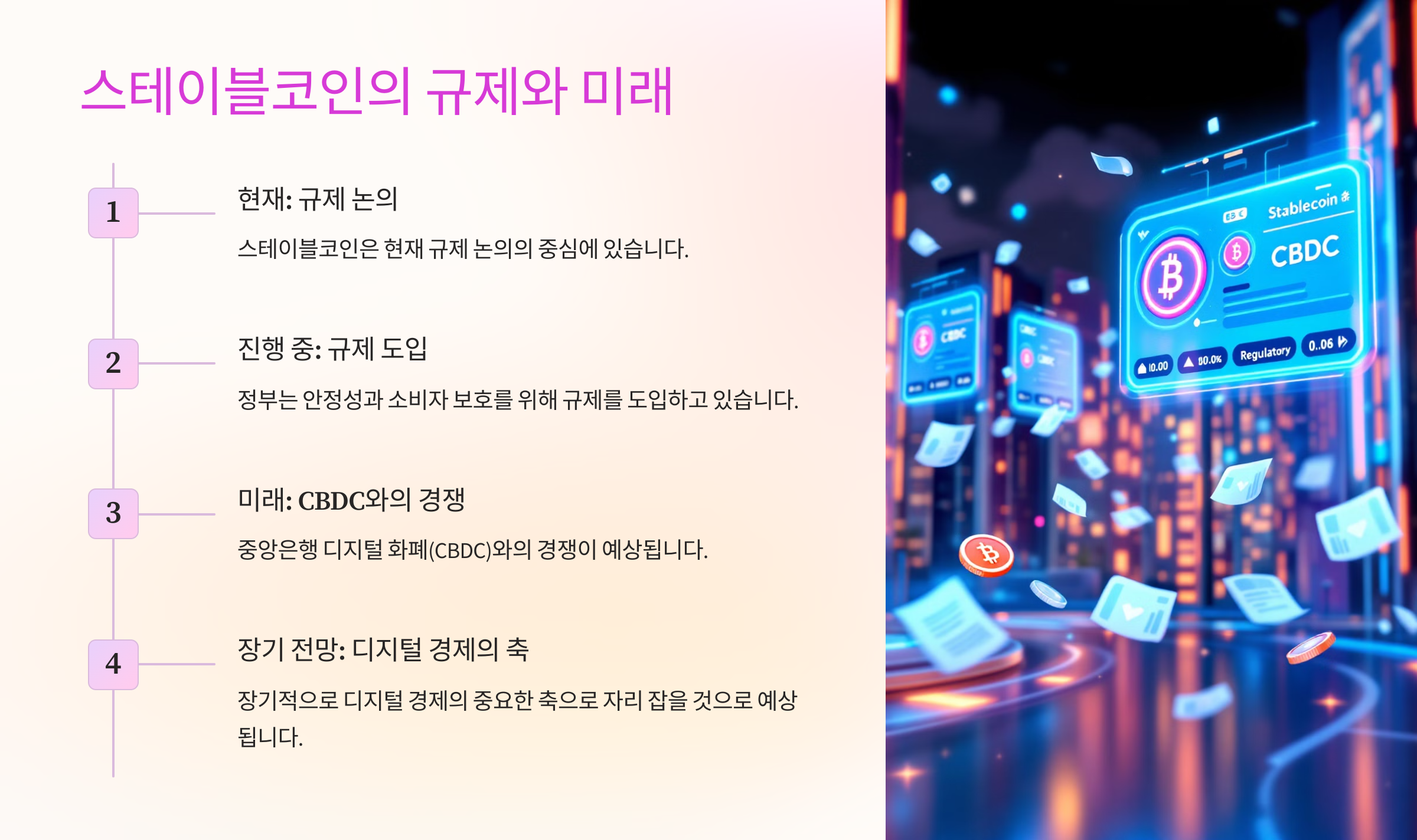 스테이블코인 규제와 미래