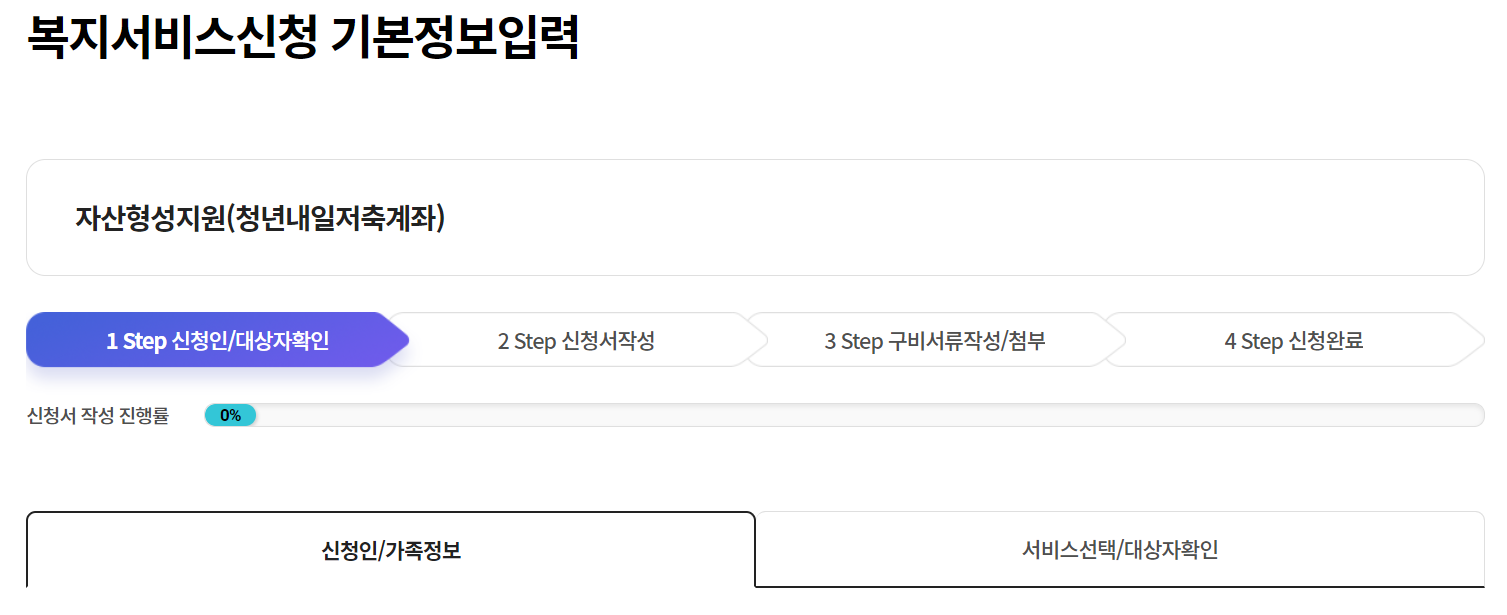 청년내일저축계좌