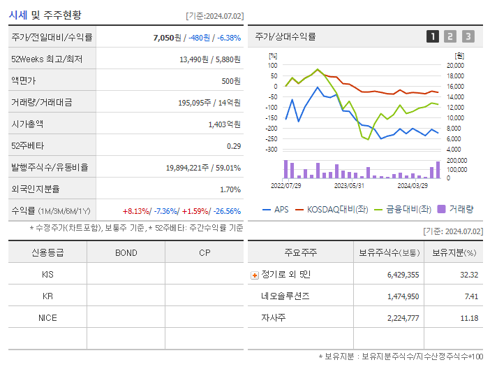 APS_기업개요