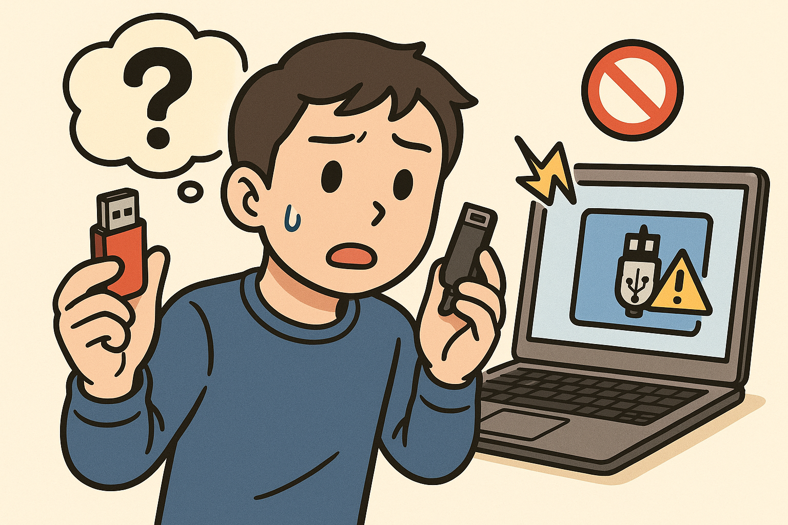 USB 인식 안 될 때 초간단 해결법
