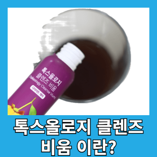 톡스올로지 클렌즈 비움이란?