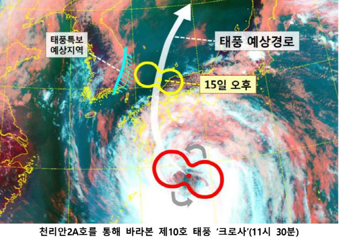  태풍 '크로사' 영향, 예상보다 클듯.. 예상지역은?