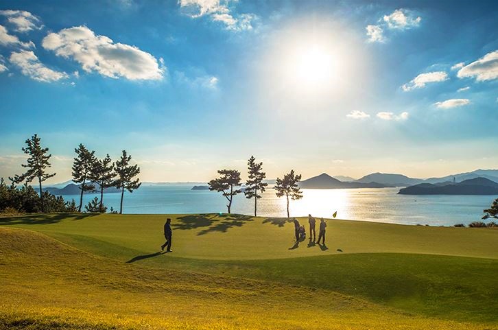  여수 디오션 cc 리조트 바다를 품은 골프장
