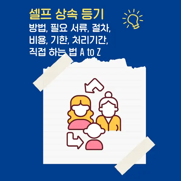 셀프상속등기