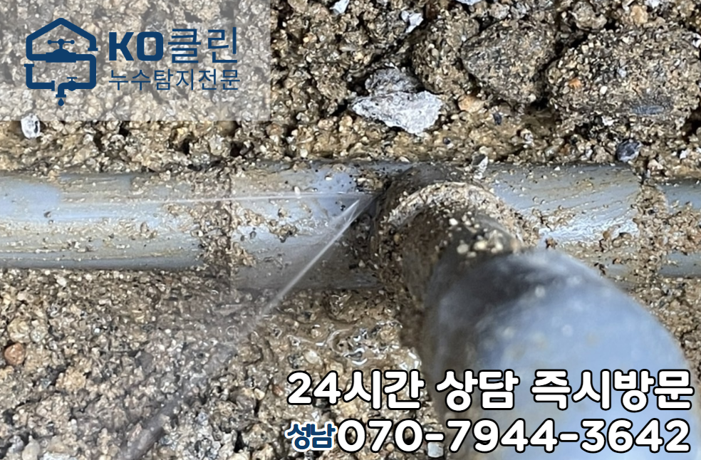 서현동 아파트, 빌라 화장실 누수3