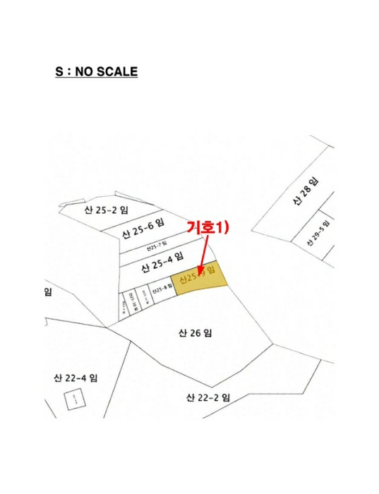 의정부지방법원2021타경89745 임 야 도