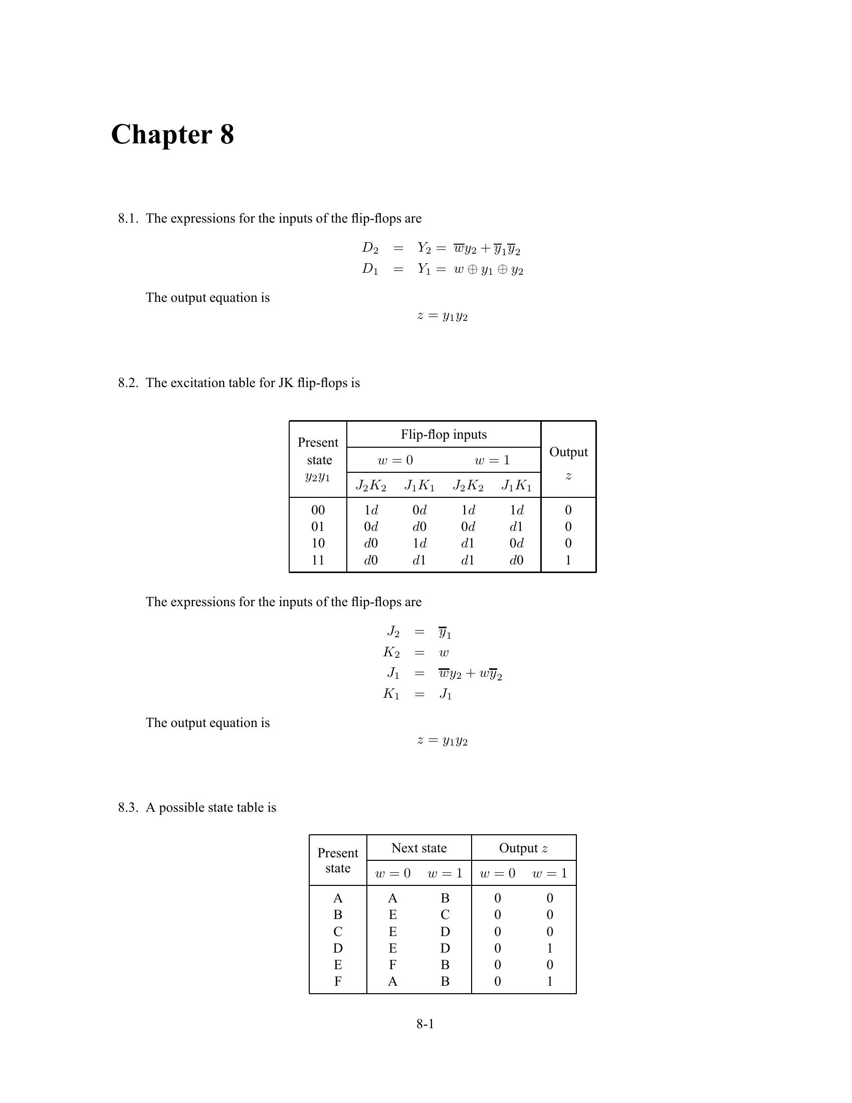 Solution manual to Fundamentals of digital logic with verilog design ...