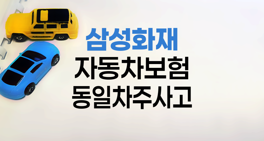 삼성화재 자동차보험, 동일 차주 차량 간 사고 보상