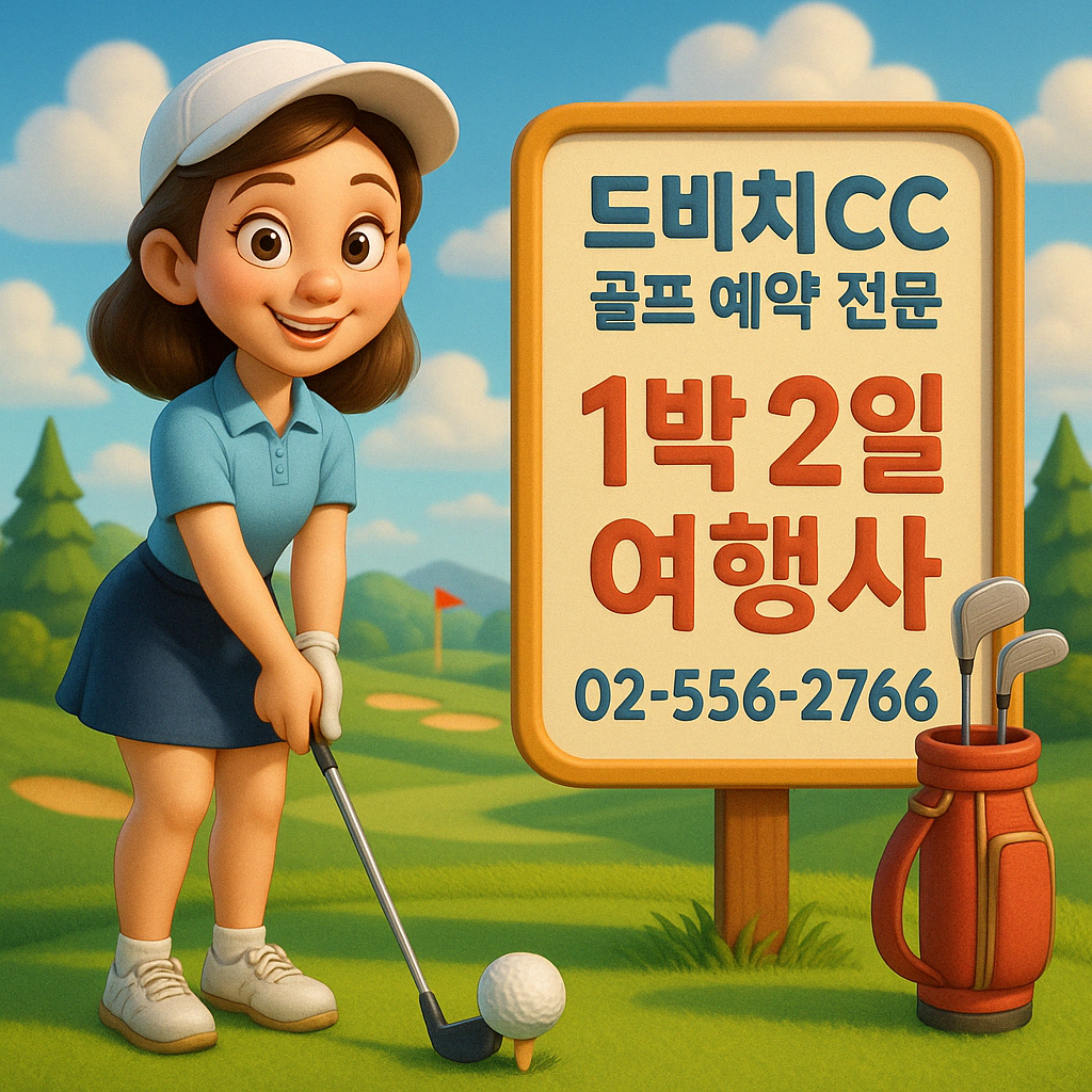 드비치cc 예약 1박 2일 골프 패키지 가격 및 날씨 (5월 22일)