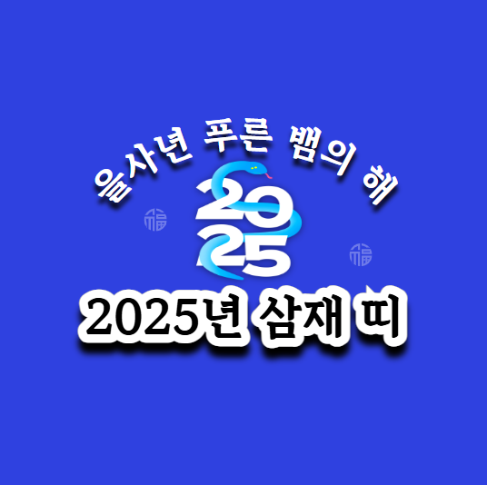 2025년 삼재띠와 대비 방법