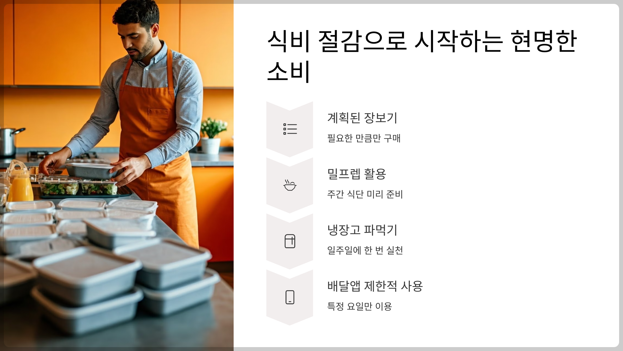 식비절감으로 시작하는 현명한 소비