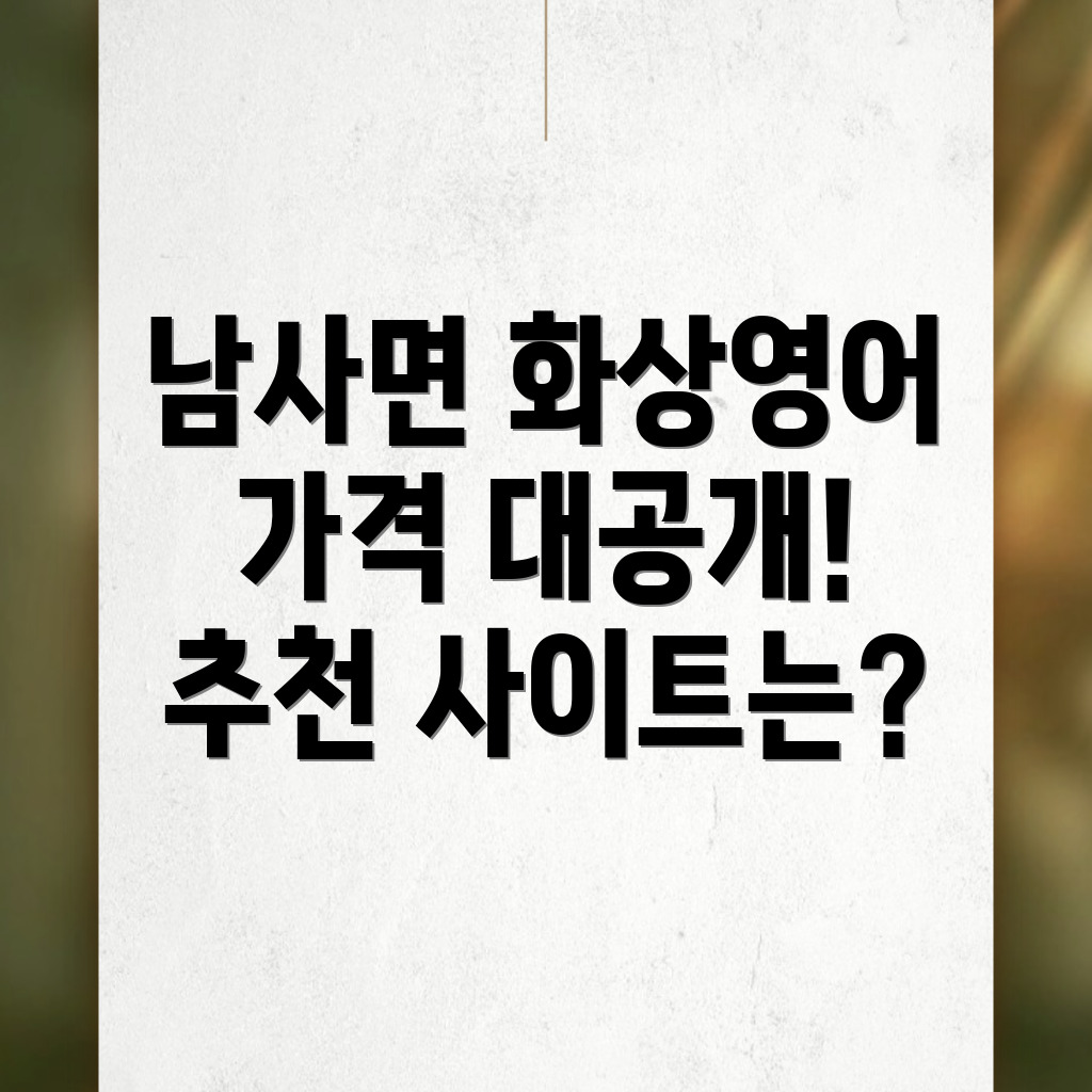 화상영어
