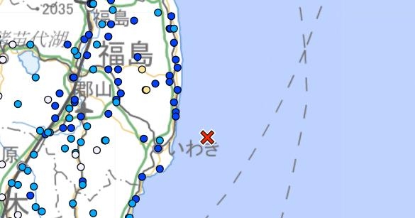 후쿠시마 앞 바다에서 발생한 규모 4.9 지진, 안전은?