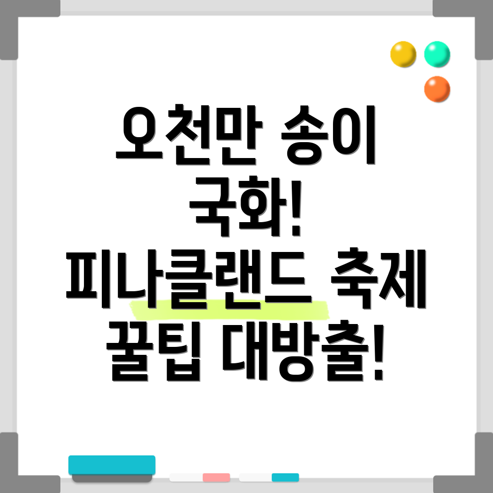 피나클랜드 오천만송이 국화축제