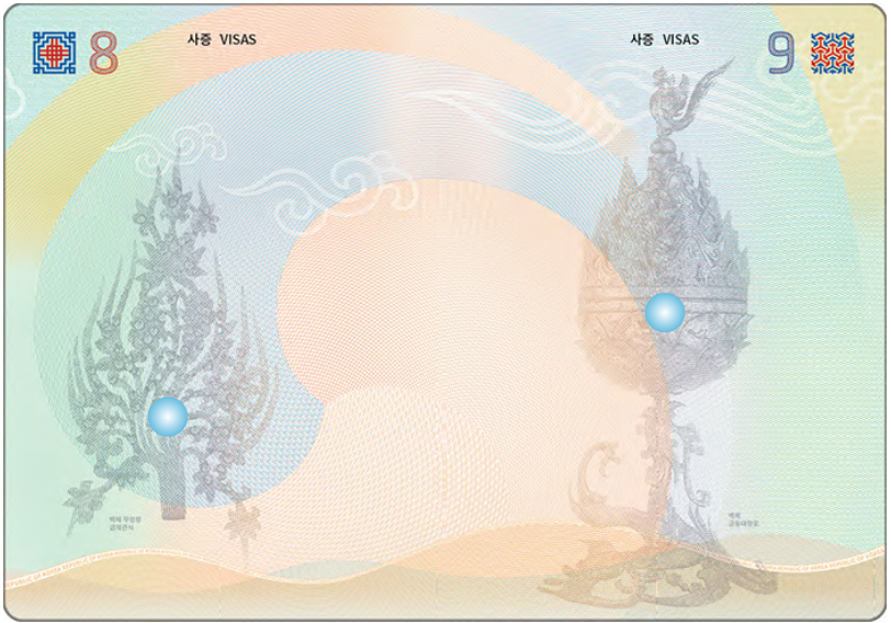 여권 재발급 온라인 신청 방법&amp;#44; 준비물&amp;#44; 비용과 관련된 여권의 내부 사증면 사진