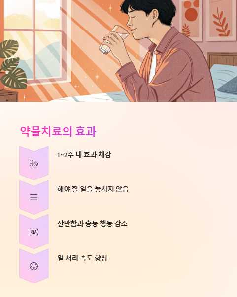 약물치료의 효과