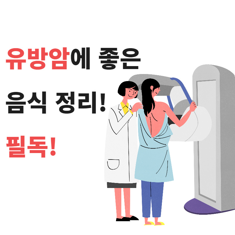  유방암에 좋은 음식 알아보기