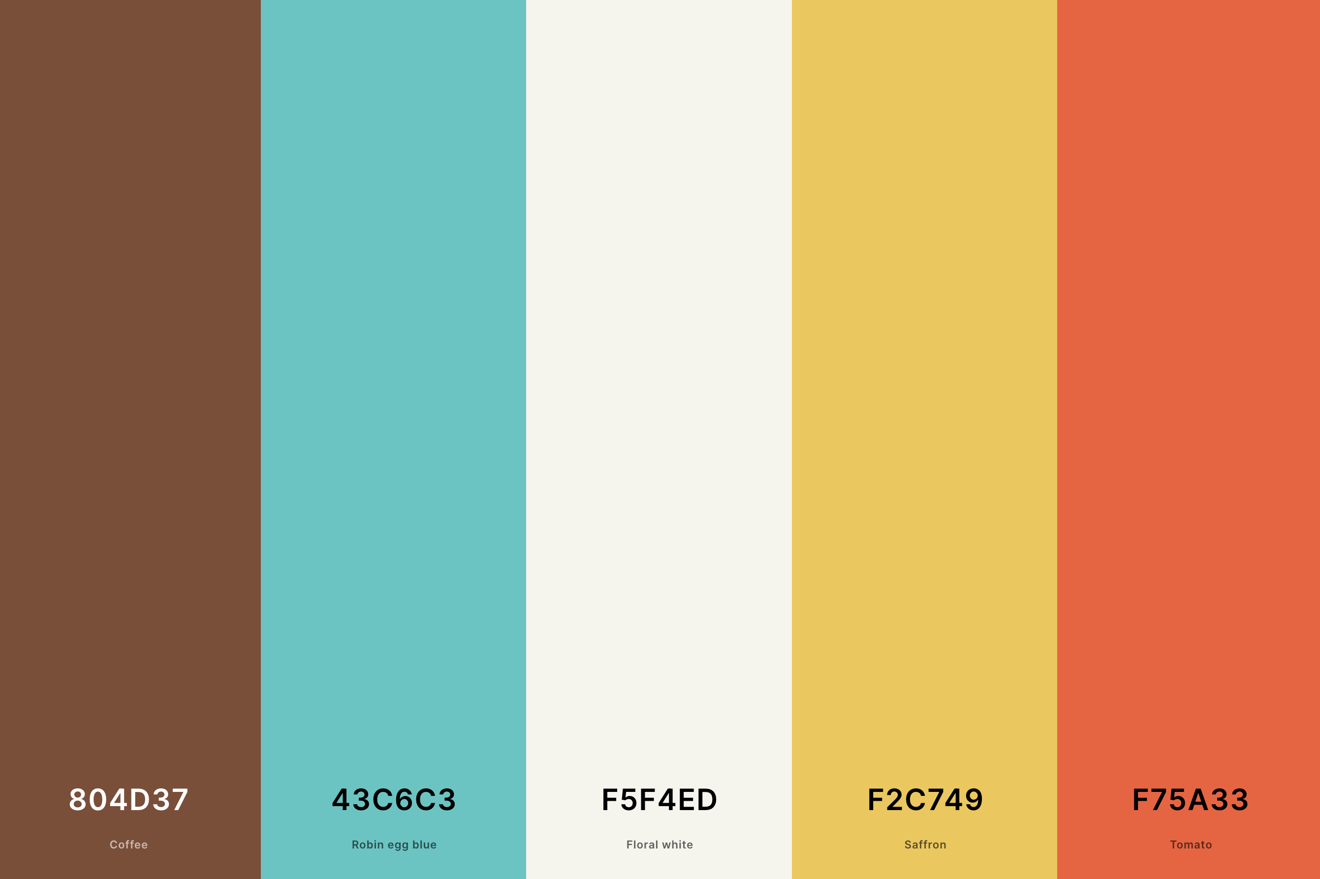 Retro Vintage Color Palette