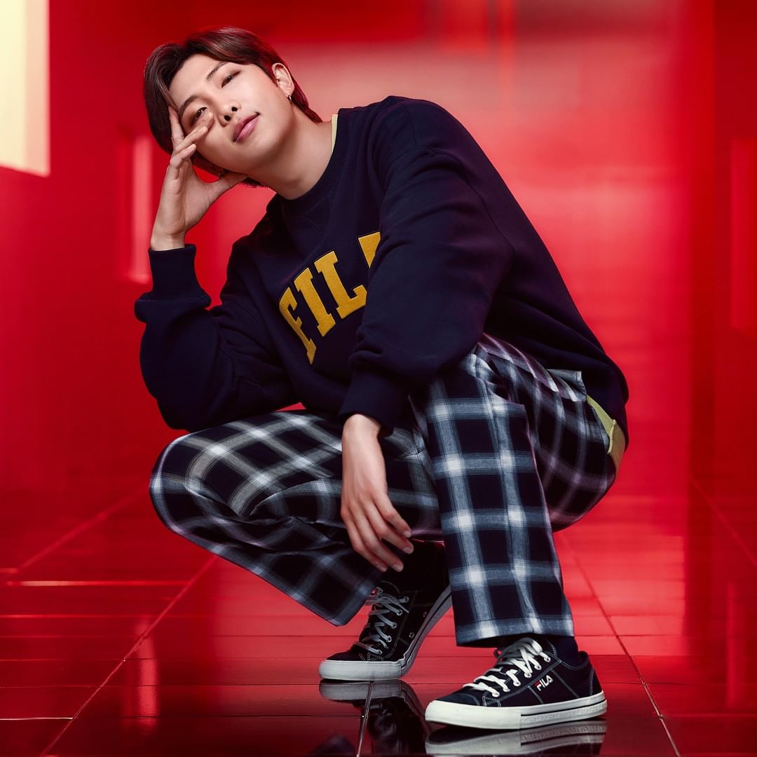  BTS 방탄소년단xFILA 휠라 RM 정국 제이홉