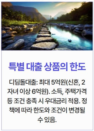 특별-대출상품-한도-디딤돌대출-최대-5억-설명