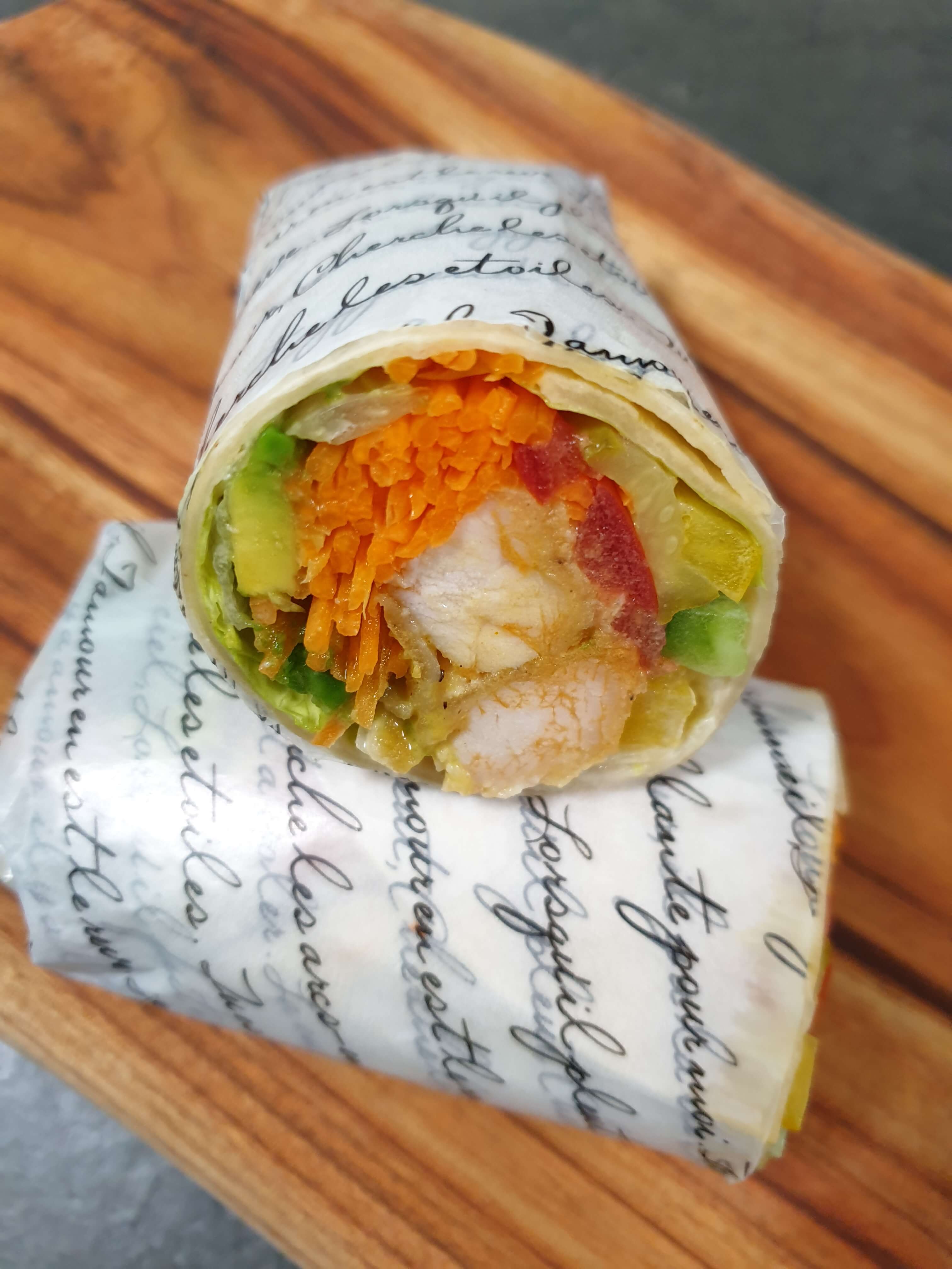  또띠아 치킨랩 만들기