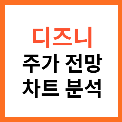 디즈니 주가 전망 및 차트 분석 엔터 OTT 관련주 썸네일