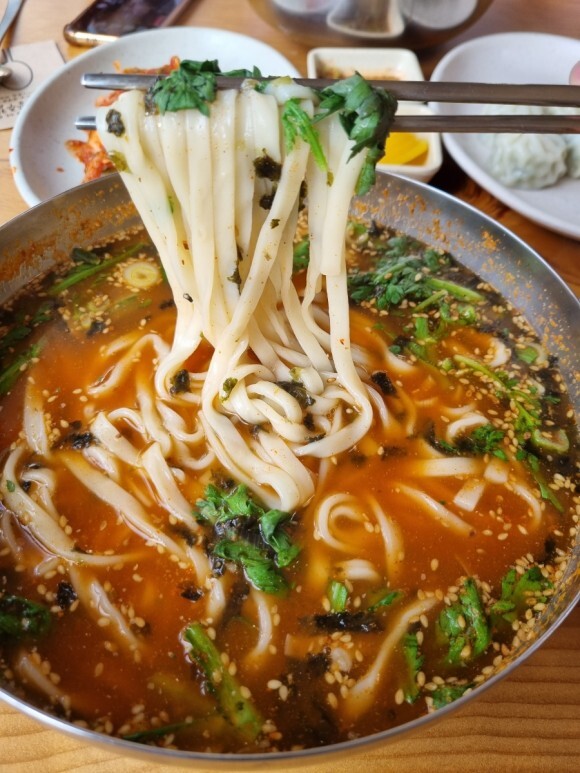  [서울 영등포구 대림동] 공주칼국수 점심-얼큰칼국수+만두