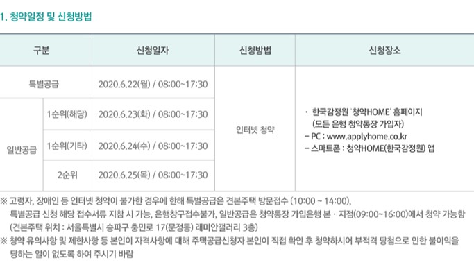 래미안 엘리니티 분양일정