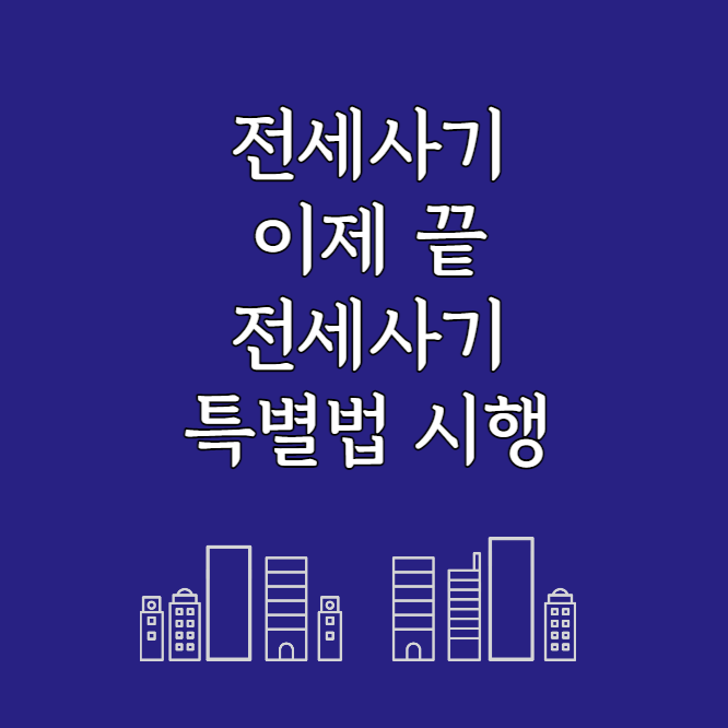 전세사기특별법시행