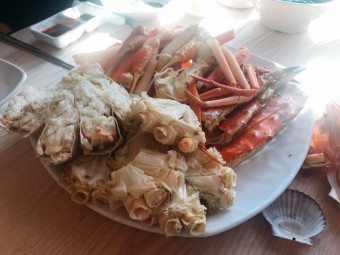 대게 손질 달인