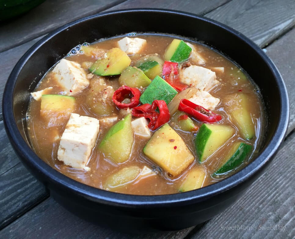 두부된장찌개 만드는 방법2