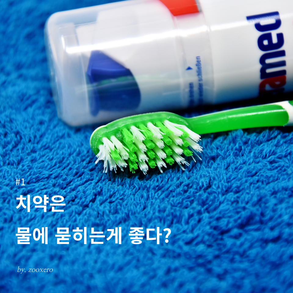  [구강케어] 양치할때 치약을 물에 묻히는게 좋다?? 양치에 대한 오해