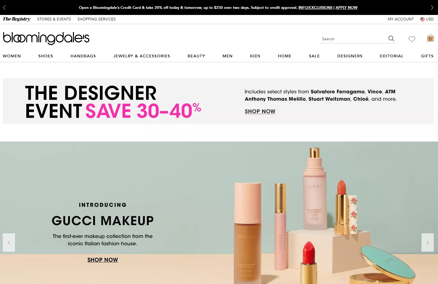  Bloomingdales 블루밍데일즈 백화점 미국 공홈 디자이너 이벤트 최대 40프로 할인 보테가 베네타 빈스 끌로에 페라가모 CP COMPANY 메종키츠네 발렌시아가 발리 스톤아일랜드 띠어리