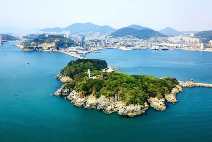 오동도 전경 이미지