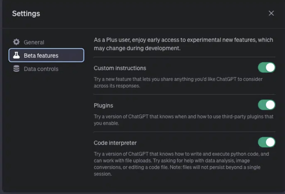 ChatGPT-GPT-4-Code-Interpreter