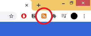 rss feed chrome