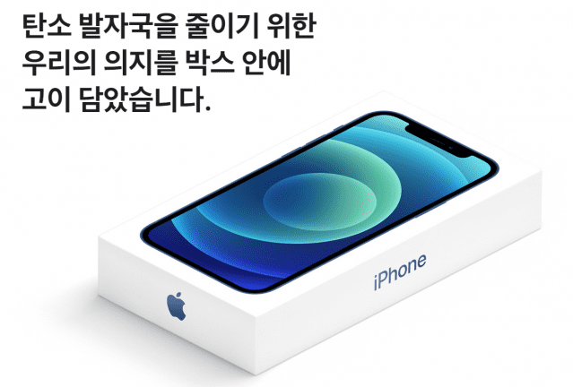  프랑스 아이폰12에는 이어폰이 들어간다