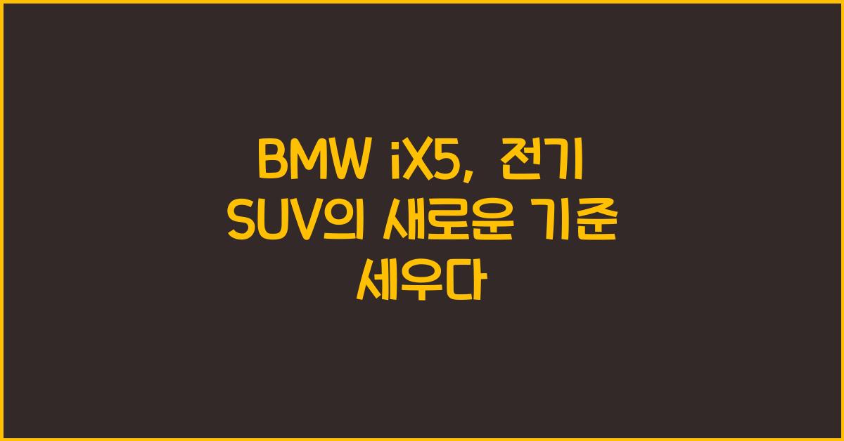 BMW iX5