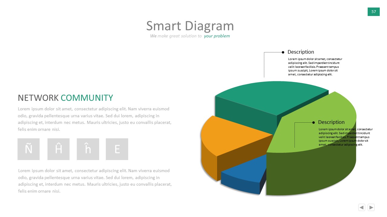  [PPT 자료] 원형 그래프4 파워포인트 powerpoint 피피티 ppt 템플릿 template 다이어그램 diagram 인포그래픽 Infographic 보고서 제안서 기획서 발표자료