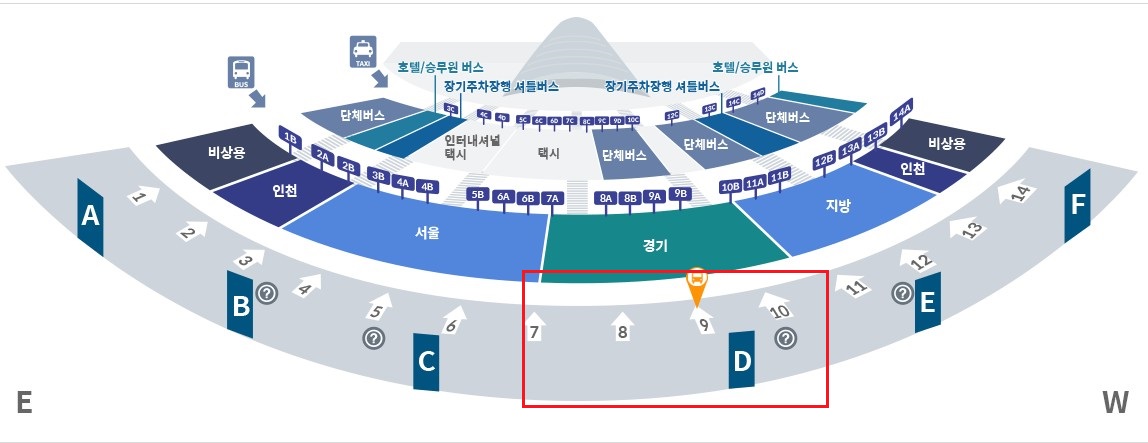 1터미널승강장