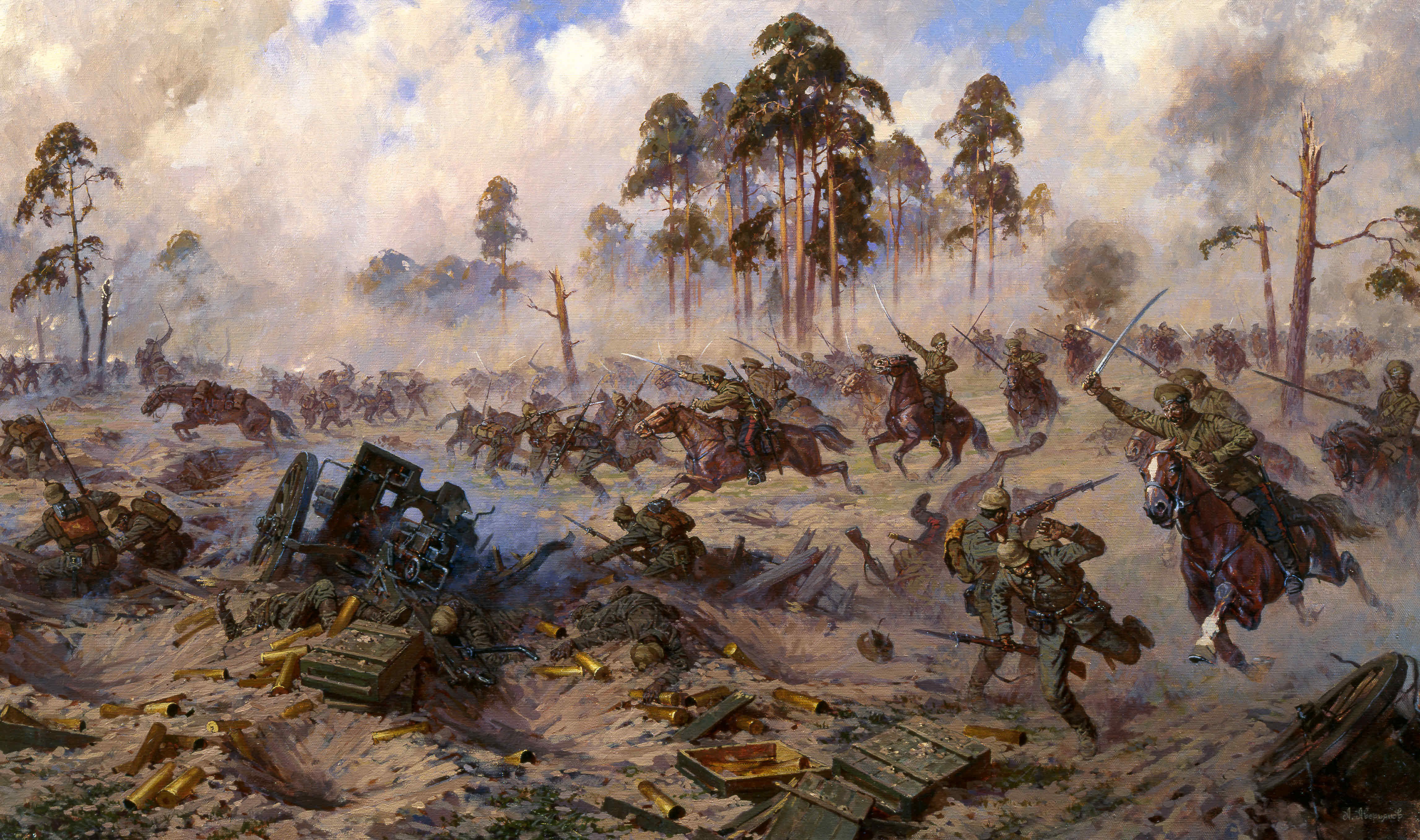 제1차 세계대전 러시아군의 공격