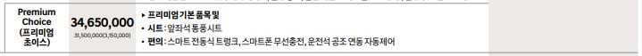 그랜저 가격표