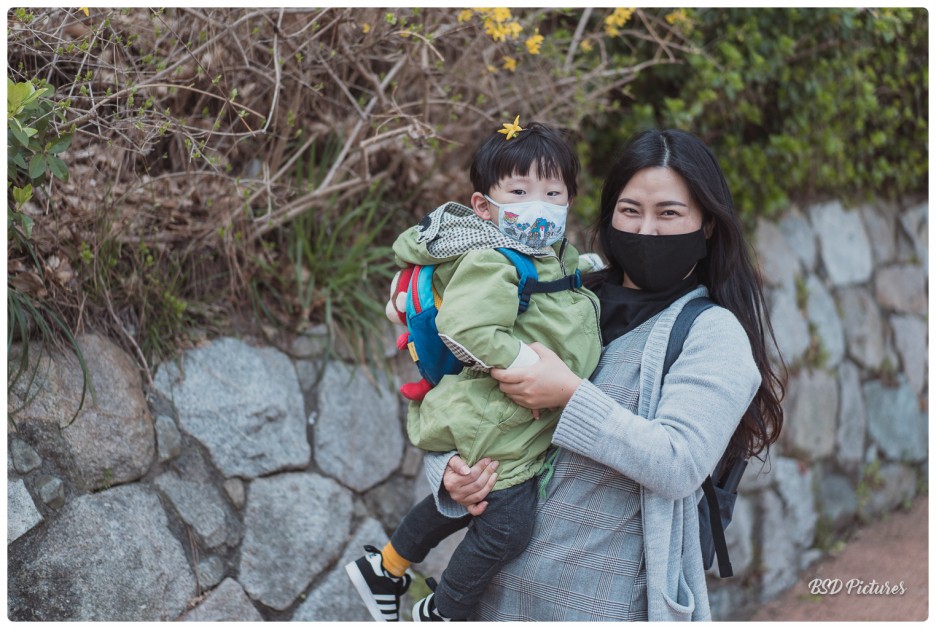  봄이오는 창원 돝섬해상유원지에서