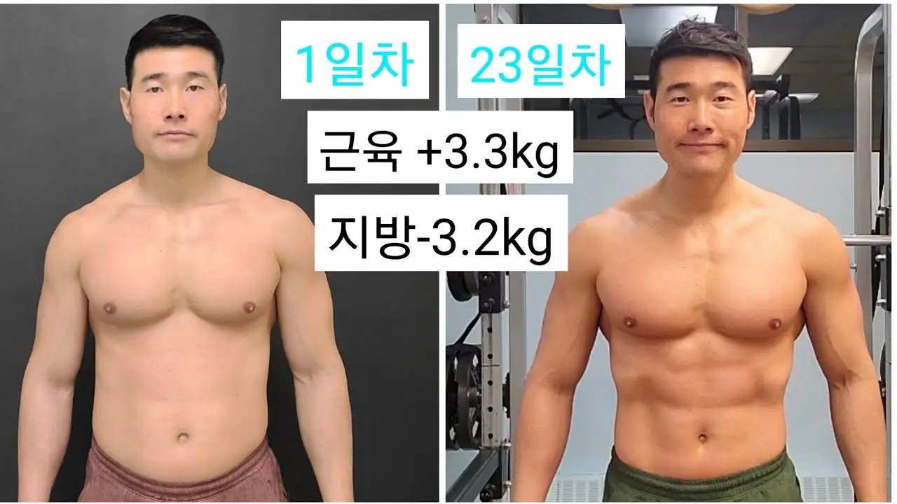 근육량 2kg 증가&#44; 단 1개월